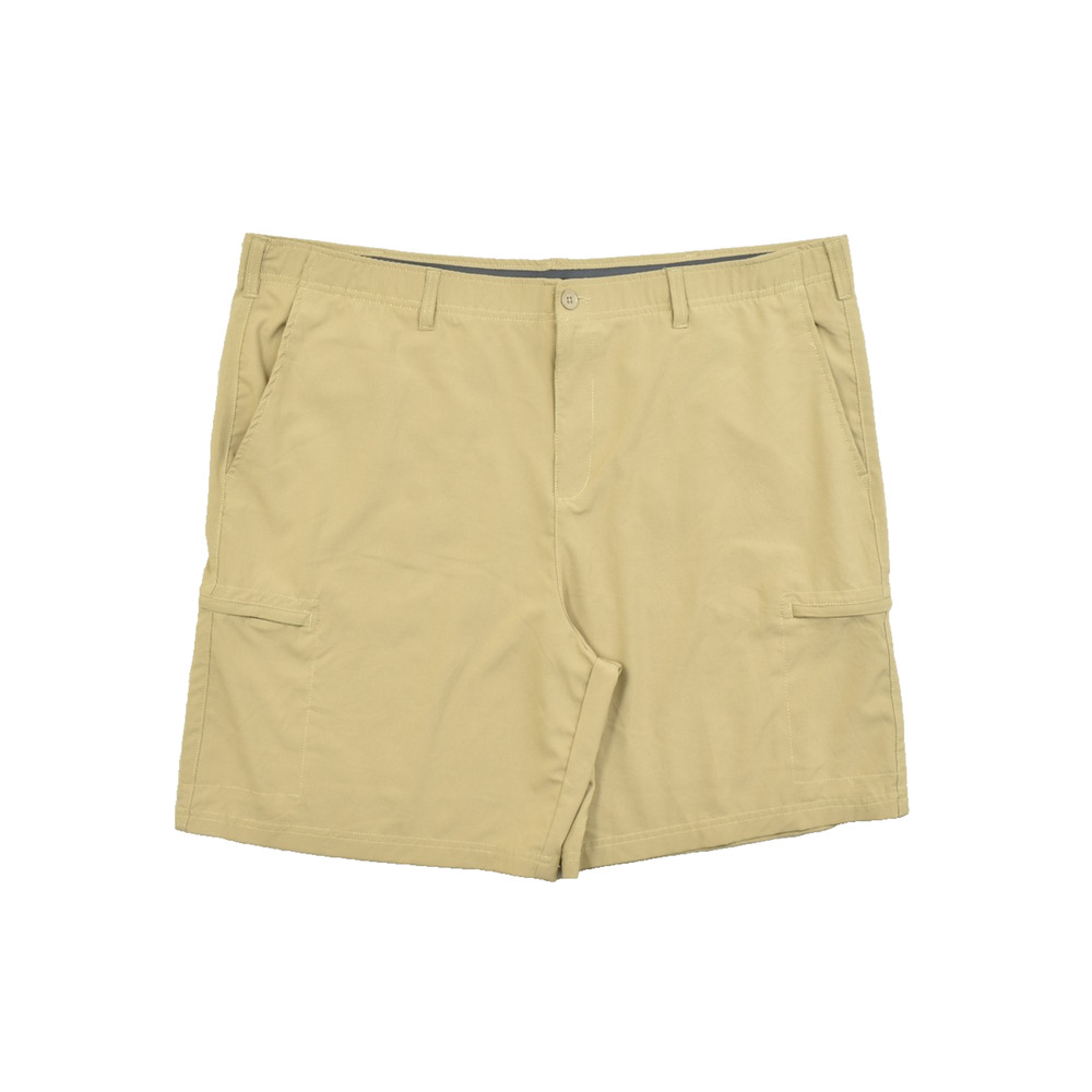 Architect Golf Men's Size 44W Tan Cargo Shorts Stretch Performance Fabric Khaki